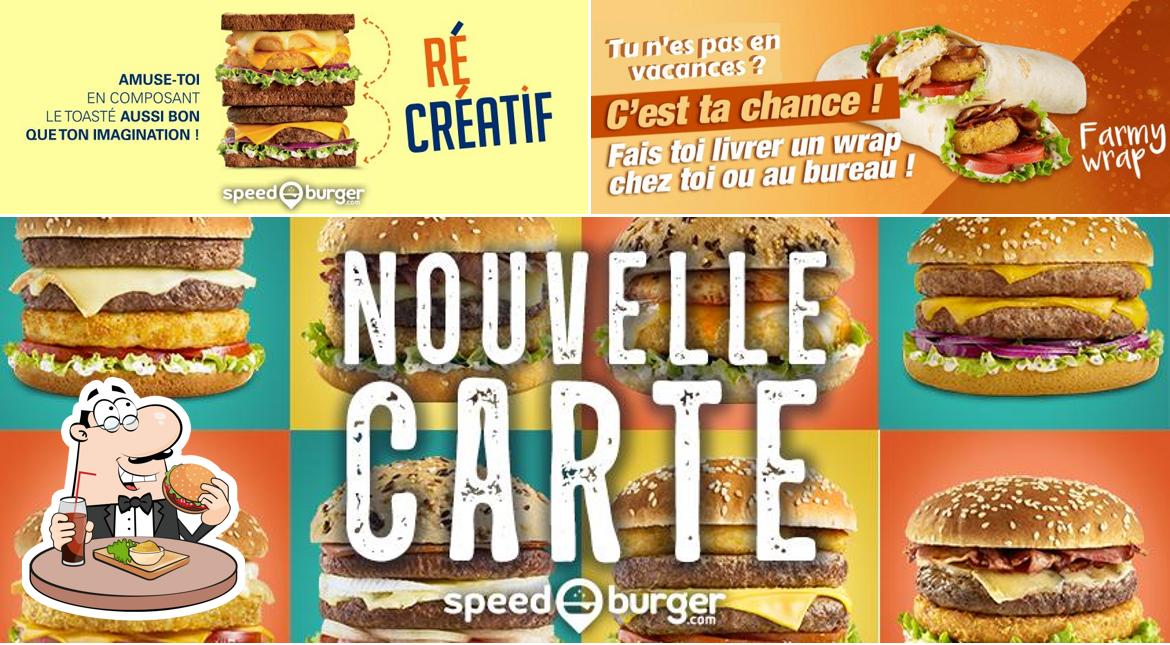 Commandez un hamburger à SPEED BURGER BREST HARTELOIRE