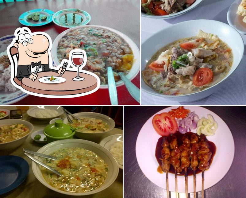 Meals at Sop Kaki Kambing Bang Hasan