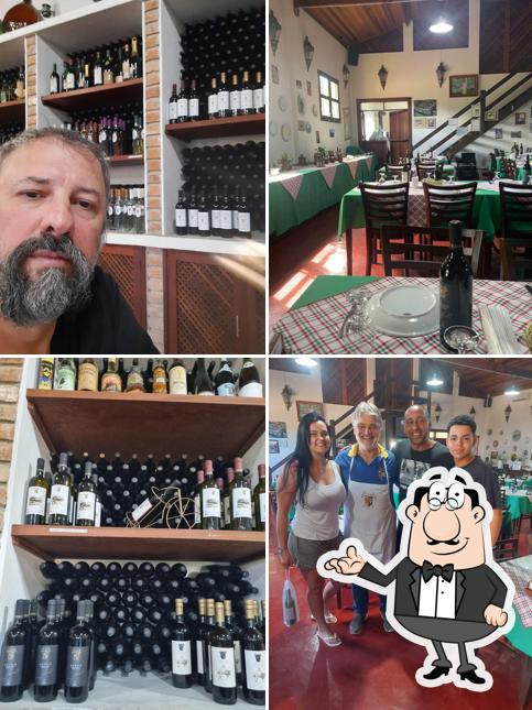 Veja imagens do interior do Restaurante E Vinícola Santa Bruna
