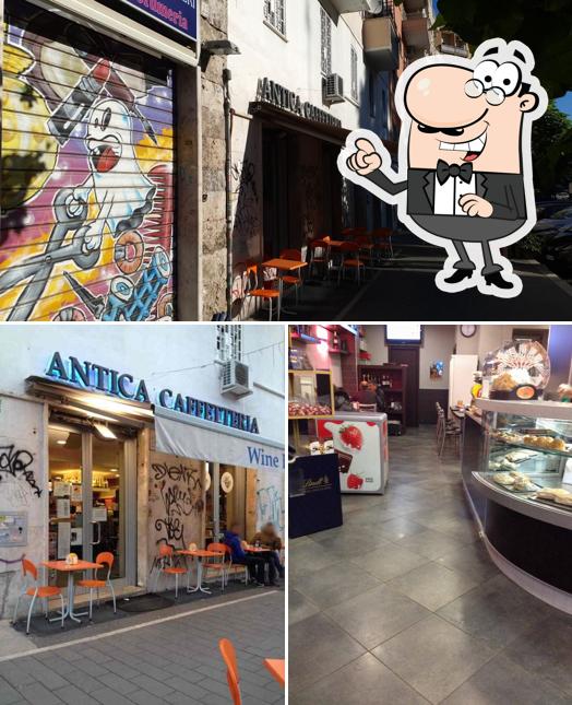 Siediti a un tavolo di Antica Caffetteria