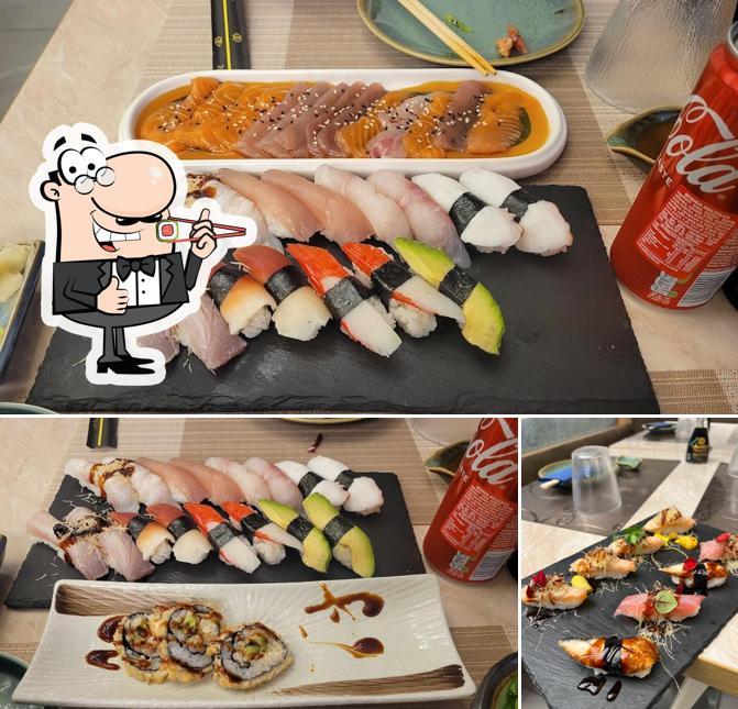 Les sushi sont offerts par Fusjon