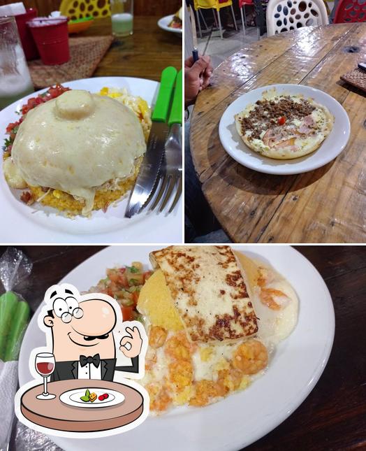 Comida em Garagem tapiocaria e café