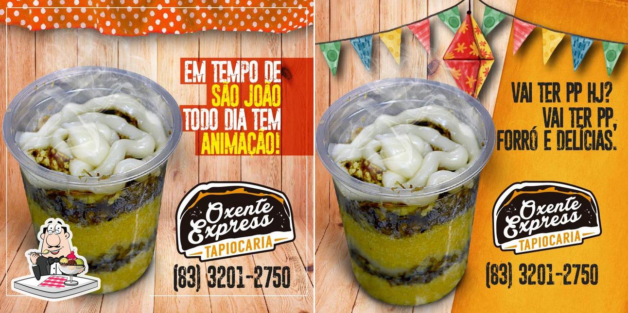 Oxente Express Tapiocaria provê uma gama de sobremesas