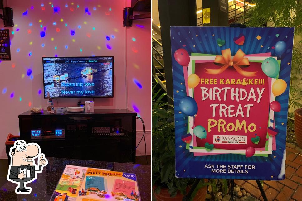 Paragon Family KTV pub & bar, Quezon City Restaurant menu