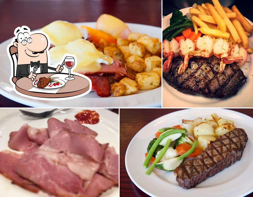 Choisissez des plats à base de viande à Dinty's Restaurant