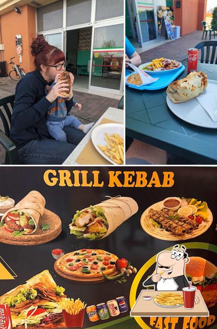 Patatine fritte al Grill kebab