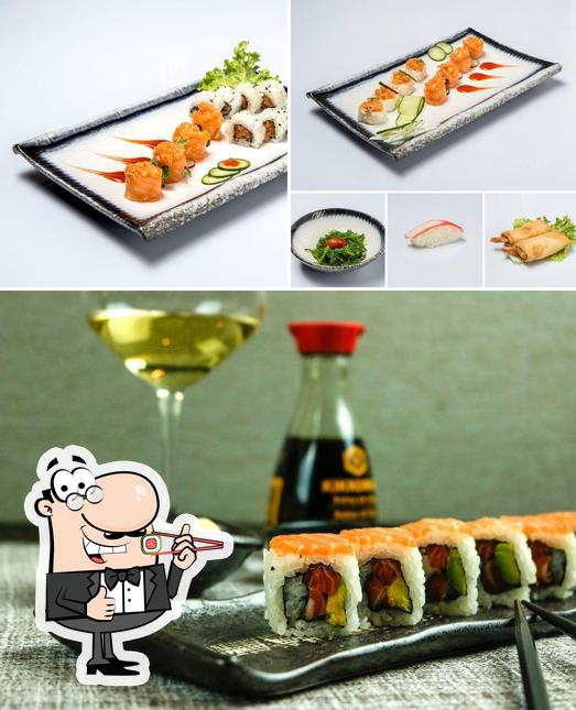 Prenditi le varie opzioni di sushi