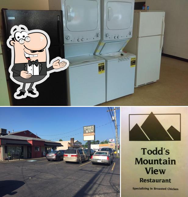 Todds Mountain View Restaurant in Lancaster American restaurant menu