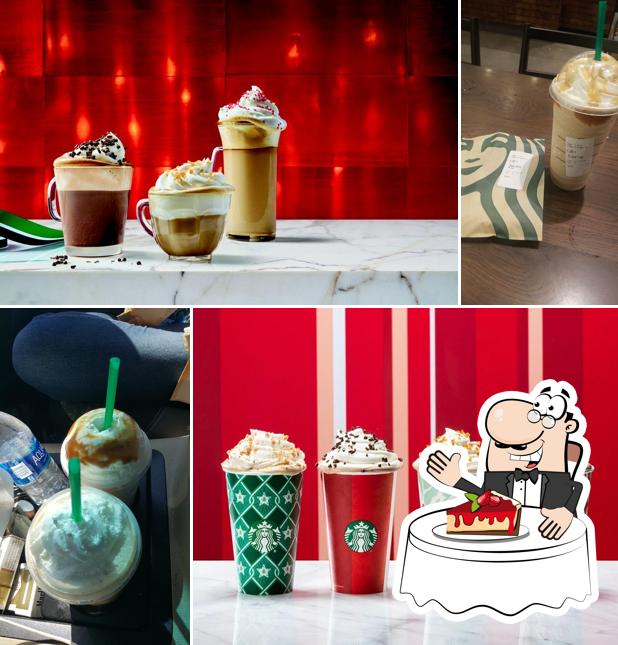 Starbucks offers a range of desserts