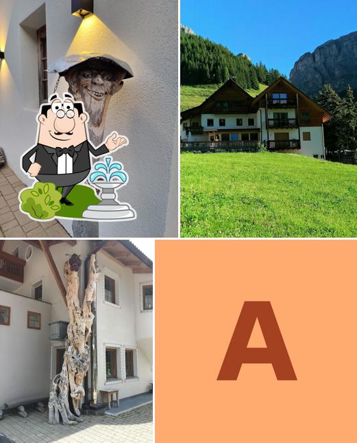 Goditi la vista dagli esterni di Agriturismo L' Sciadà