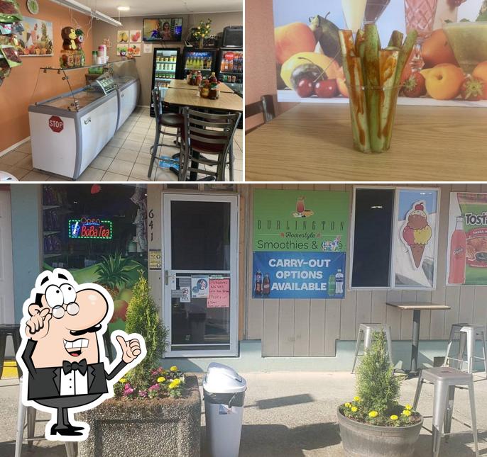 Burlington Home Style Smoothies in Burlington Restaurant menu and reviews