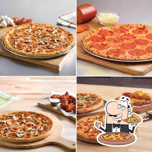 Essayez des pizzas à Domino's Pizza