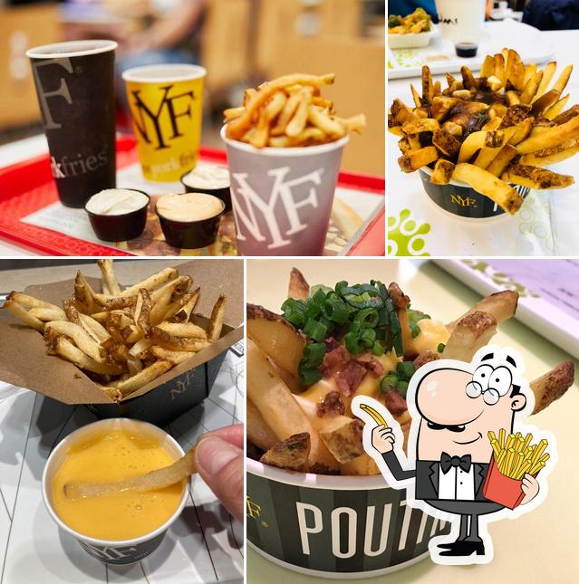 Try out finger chips at New York Fries Richmond Centre