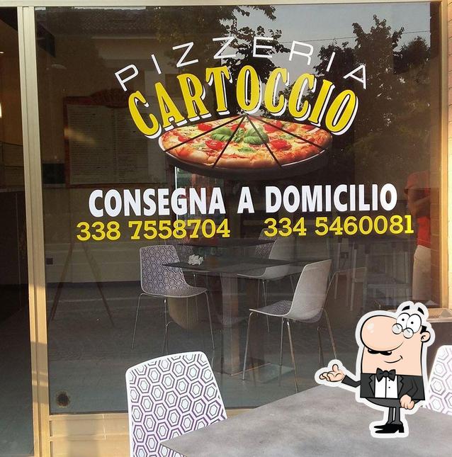 Gli interni di Pizzeria Il Cartoccio