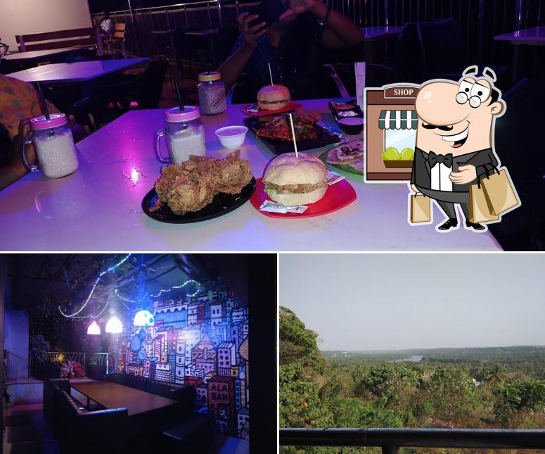 Among different things one can find exterior and burger at Bekachi Cafe Kasaragod
