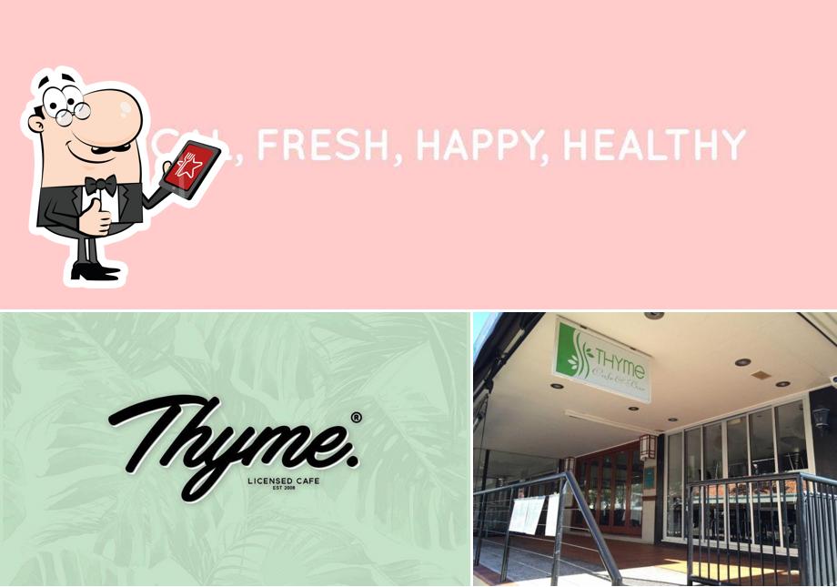 Thyme Cafe Bar, 2022 Tedder Ave in Main Beach Restaurant menu and