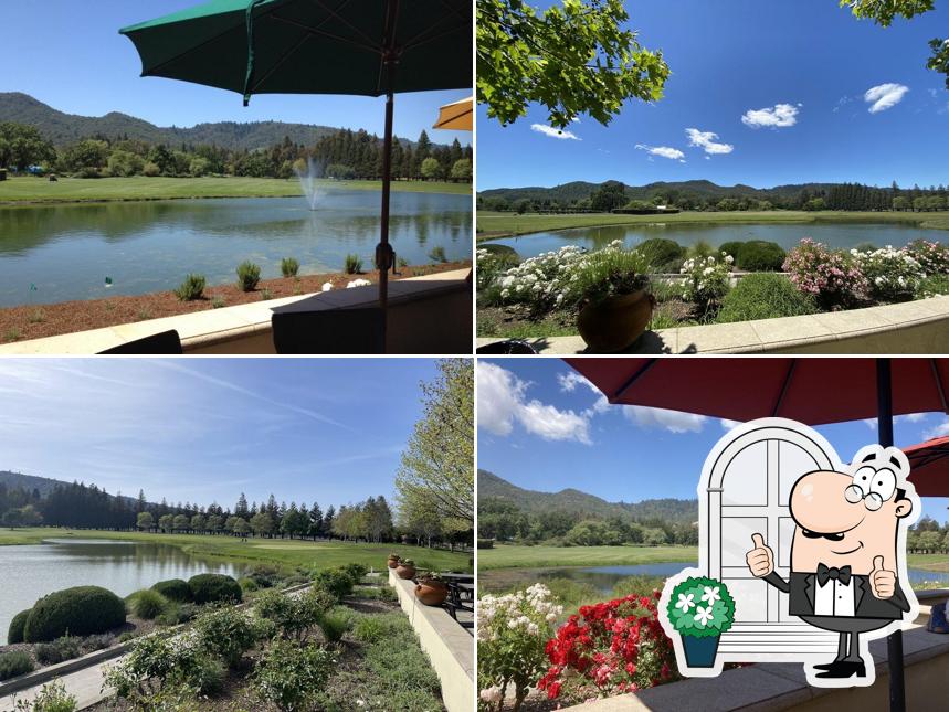 Lakeside Grill Vintners Golf Club in Yountville Restaurant menu and