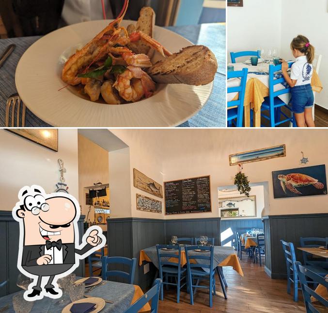 Dai un'occhiata agli interni di Osteria Mercede