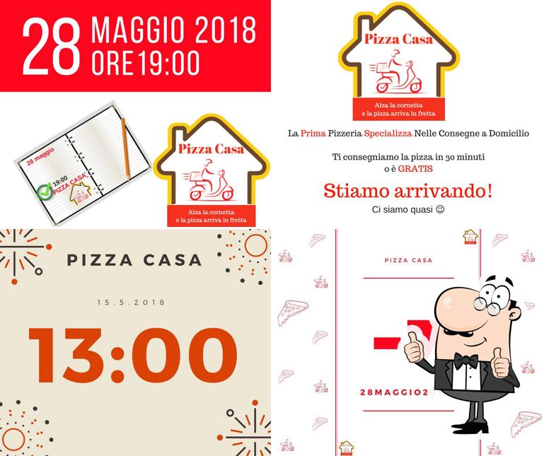 Ecco un'immagine di Pizza casa. La prima pizzeria specializzata nella consegna a domicilio. Ti consegniamo la pizza in 30 minuti o è gratis!