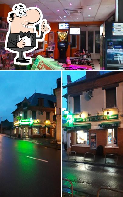 Bar-Tabac-Loto-Pmu "" A LA TETE NOIRE "" - BLERANCOURT