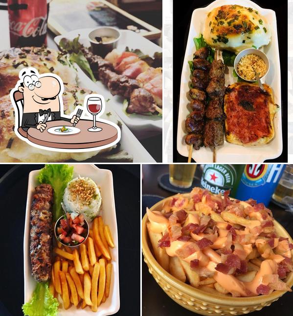 Platos en Espetinho do Major