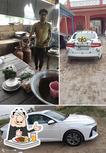 This is the image depicting food and exterior at Baraut Baghpat