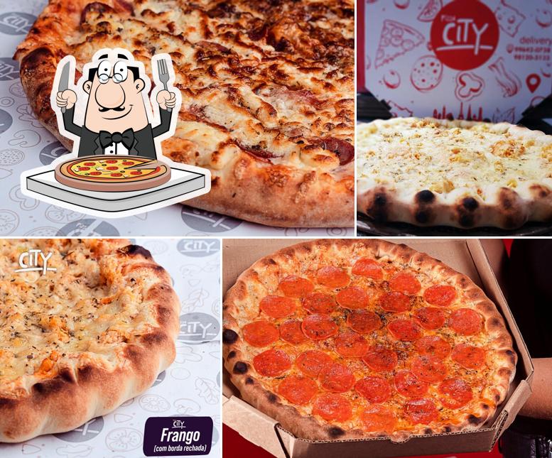 Escolha pizza no Pizza City Arapiraca - Pizzaria em Arapiraca Alagoas