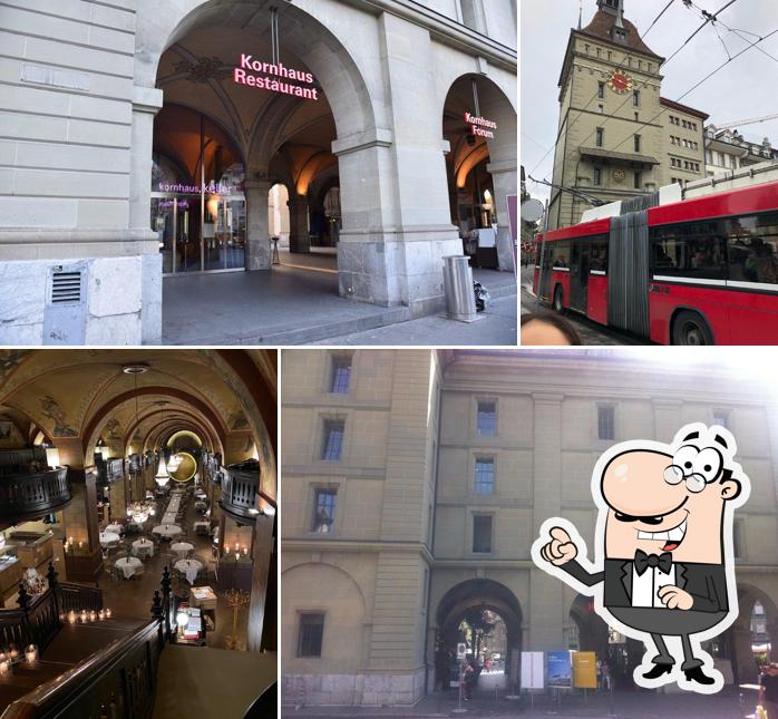 Puoi goderti l'aria fresca da seduto all'esterno di Kornhauskeller Restaurant & Bar