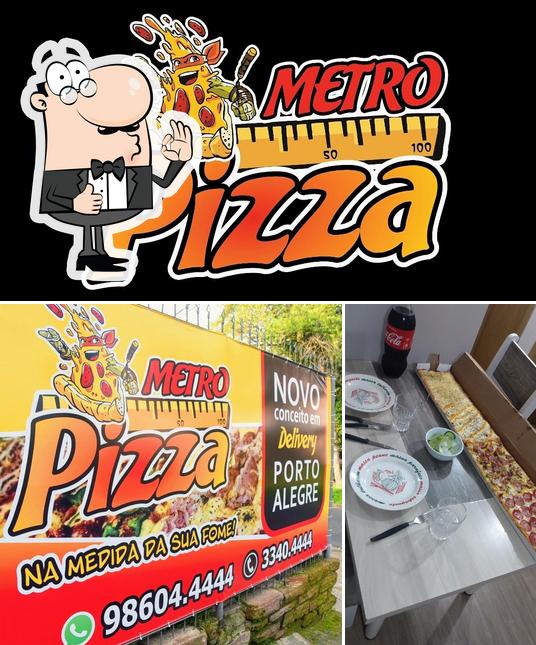 Metro Pizza @metropizzars . 📌Av. Prof. Paula Soares, 347 - Jardim