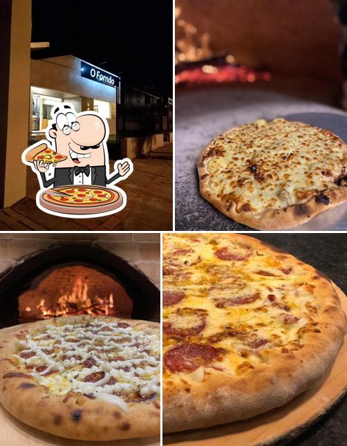 No O Fornão pizza delivery, você pode desfrutar de pizza