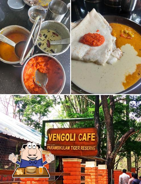 The image of food and exterior at Vengoli Cafe Anappadi