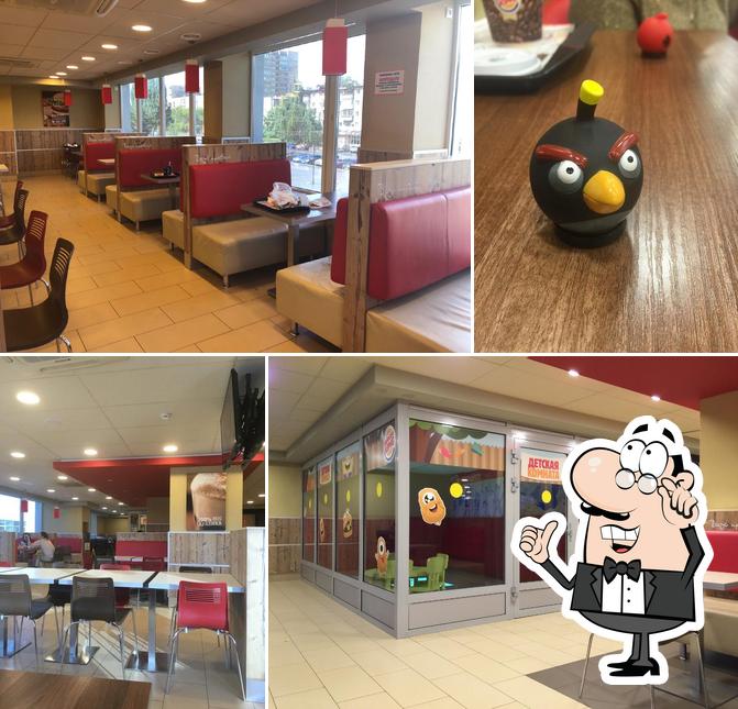 L'intérieur de Burger King