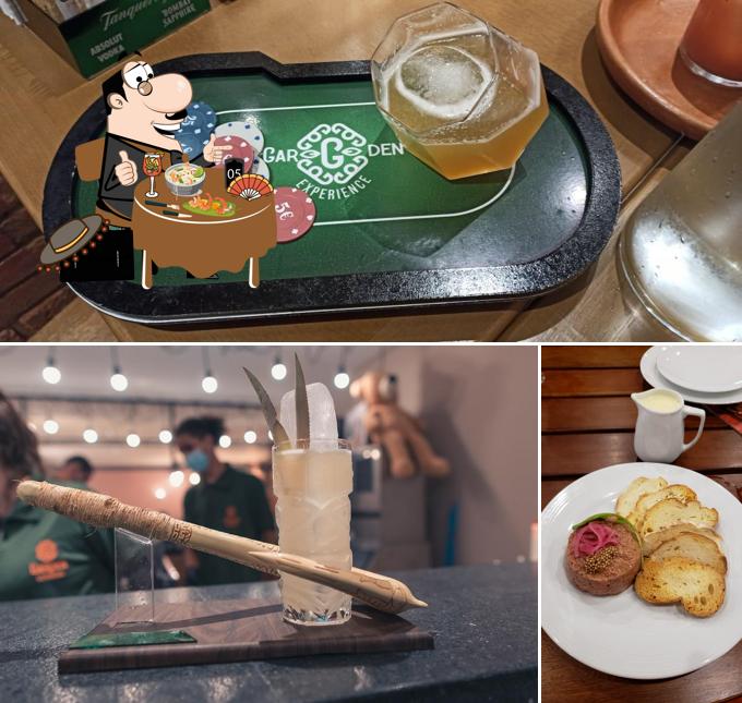 Platos en Garden Experience