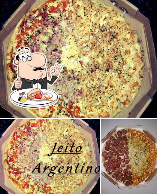 Peça pizza no Pizzaria Jeito Argentino