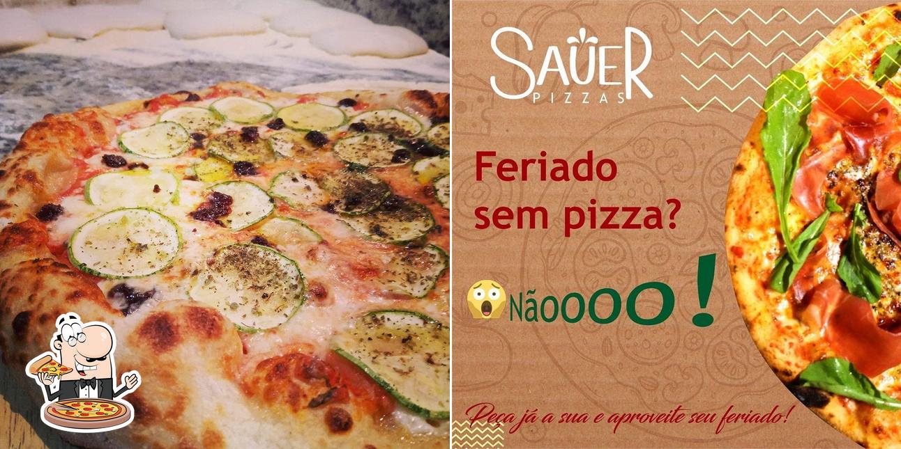В "Sauer Pizzas e Massas" вы можете отведать пиццу
