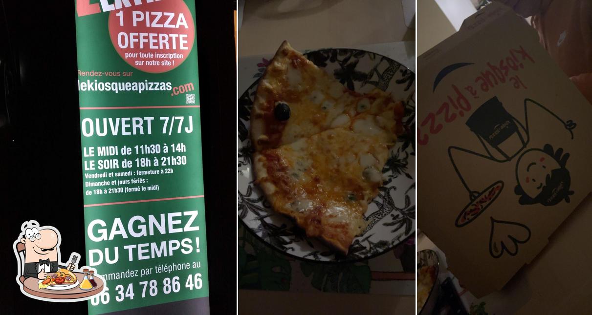 Choisissez différents genres de pizzas