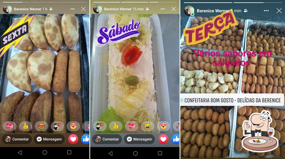 Padaria e Confeitaria Bom Gosto - Delícias da Berenice