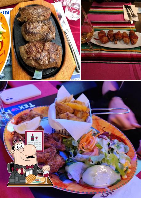 Ordina i piatti di carne a Tex Mex Zofingen