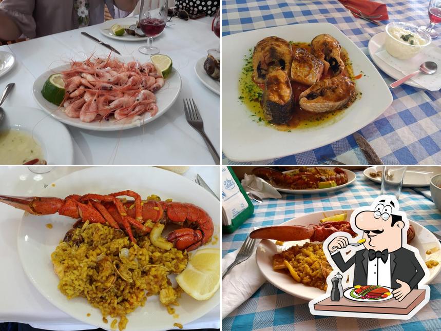 Meals at Restaurante Mares Bravas