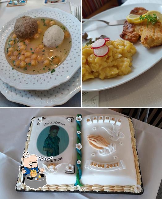 Meals at Gasthof Goldener Hirsch Schrattenbach