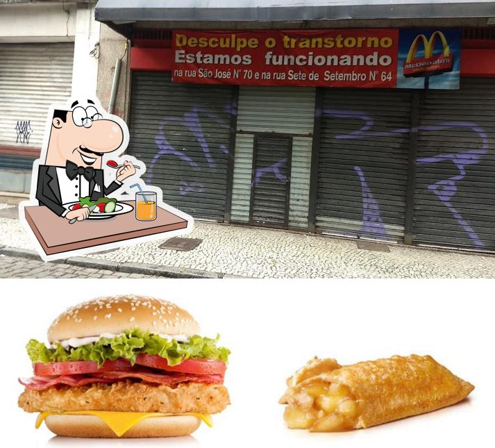 Comida em McDonald's