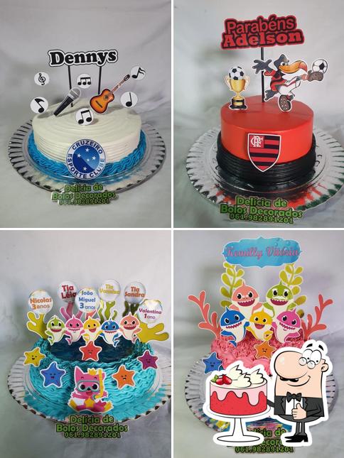 Delícia de bolos decorados. São Sebastião DF