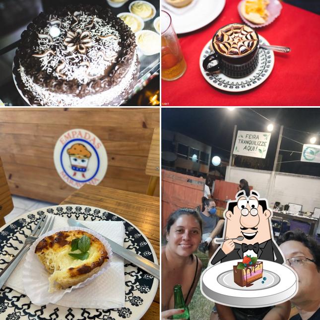 Bolo de chocolate em Empadas Maravilha - (Rio das Ostras)