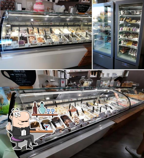 Gli interni di Gelateria Lekka Lekka