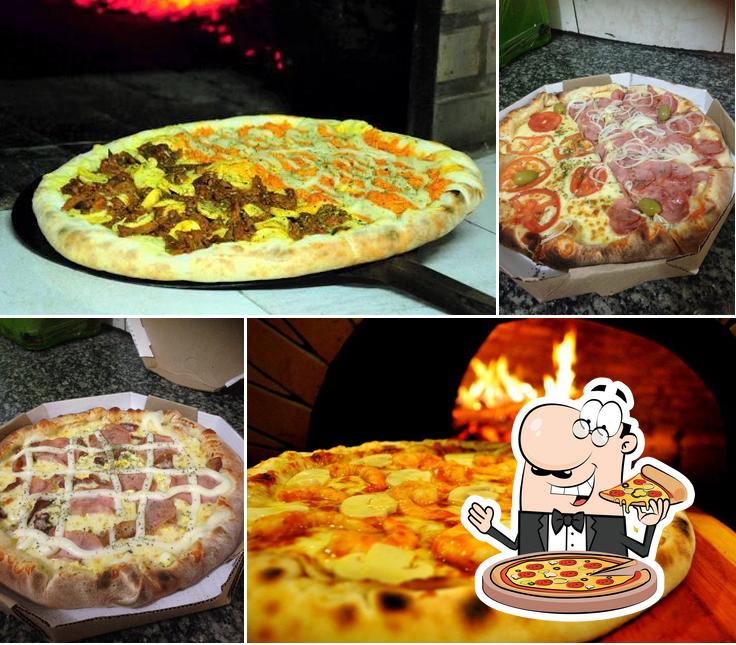 Peça pizza no Rancho da Pizza