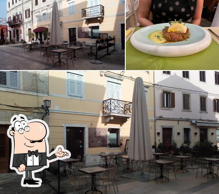 Gli interni di Valli Trattoria