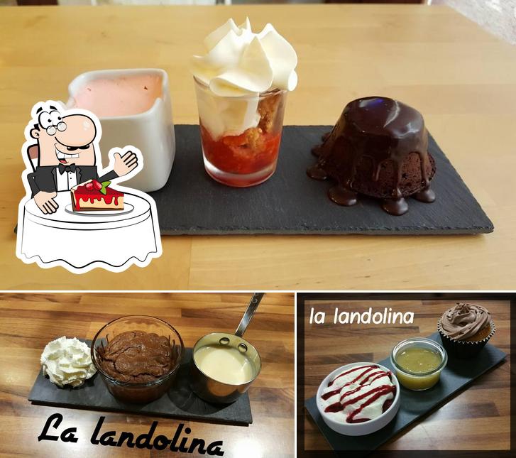 La Landolina propose un nombre de desserts