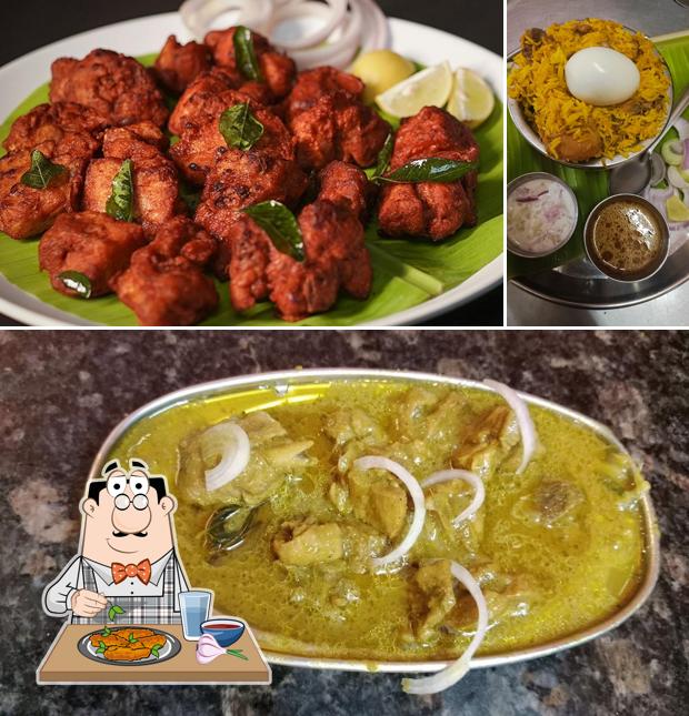 Chicken wings at Hotel Sri kamakshi