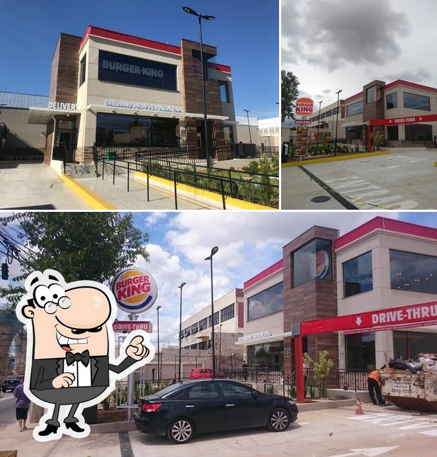 O exterior do Burger King Drive Thru