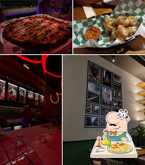 The picture of 23rd Street Pizza’s food and interior